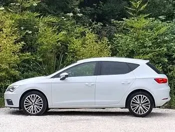 Used Seat Leon XCELLENCE Lux 150 HP (110 kW) 2020 White Coupe