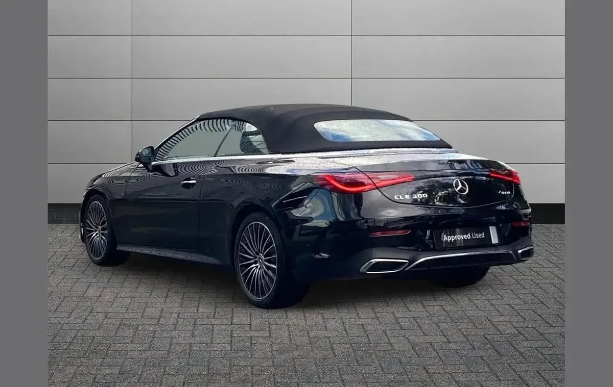 Used Mercedes CLE300 AMG Line Premium 280 HP (205 kW) 2025 Black Cabriolet