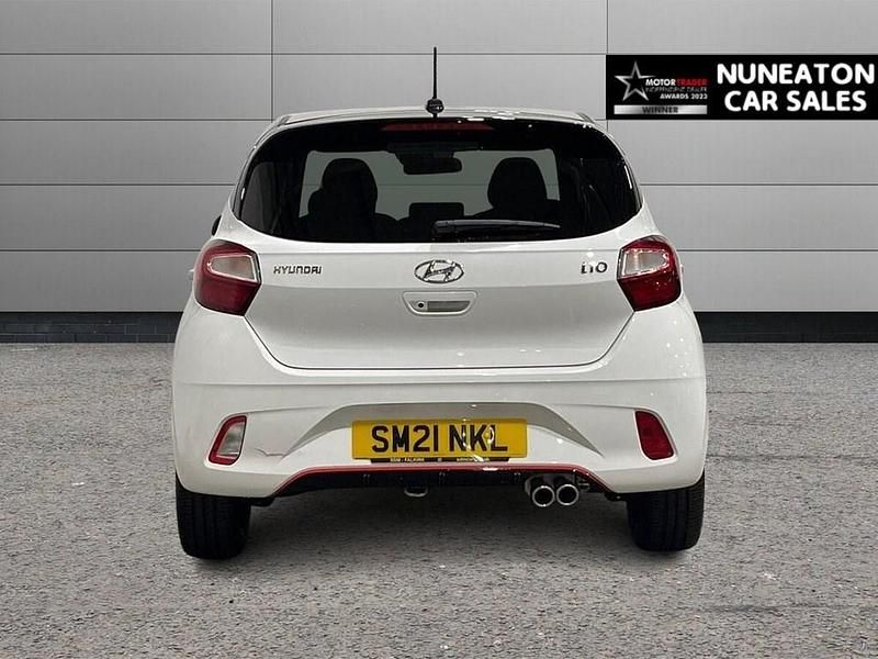 Used Hyundai i10 N Line 100 HP (73 kW) 2021 White Hatchback