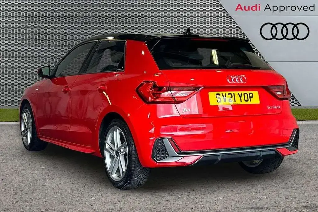 Used Audi A1 S-Line 110 HP (80 kW) 2021 Red SUV