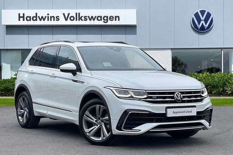 White Used 2024 VW Tiguan R-line SUV | £31,995 (Fair price) - Image 1/4