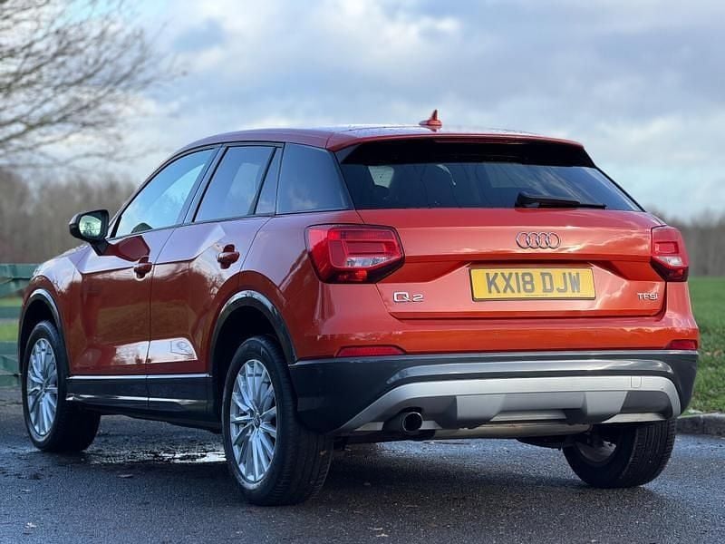 Used Audi Q2 Design 115 HP (84 kW) 2018 Orange SUV