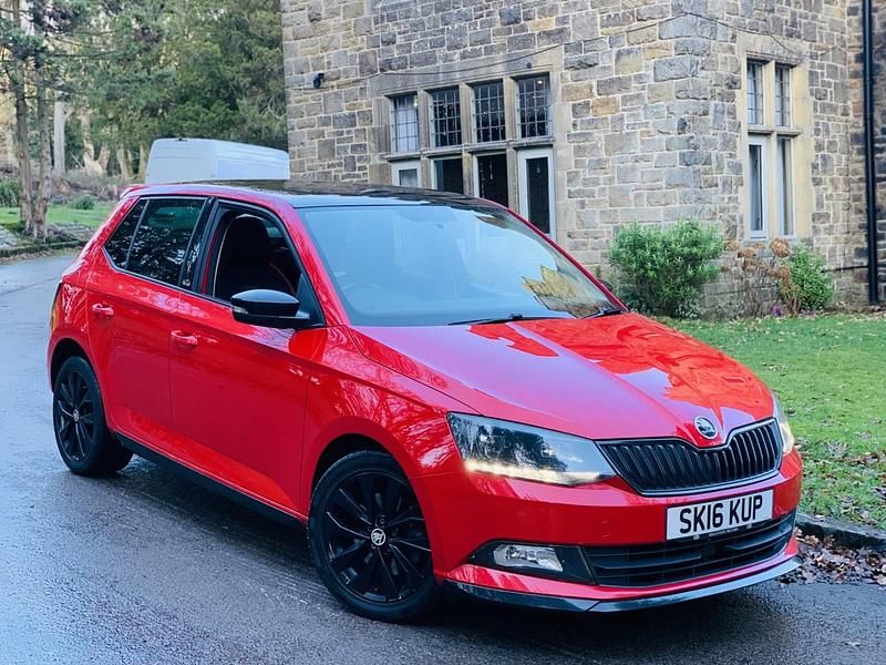 Used Skoda Fabia Monte Carlo 110 HP (80 kW) 2016 Red Hatchback