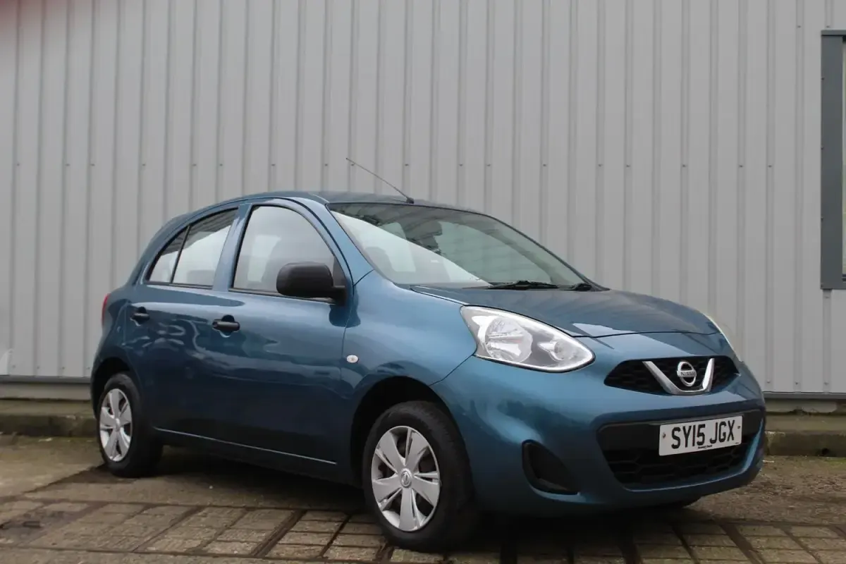 Używany Nissan Micra Visia 2015 Niebieski Hatchback