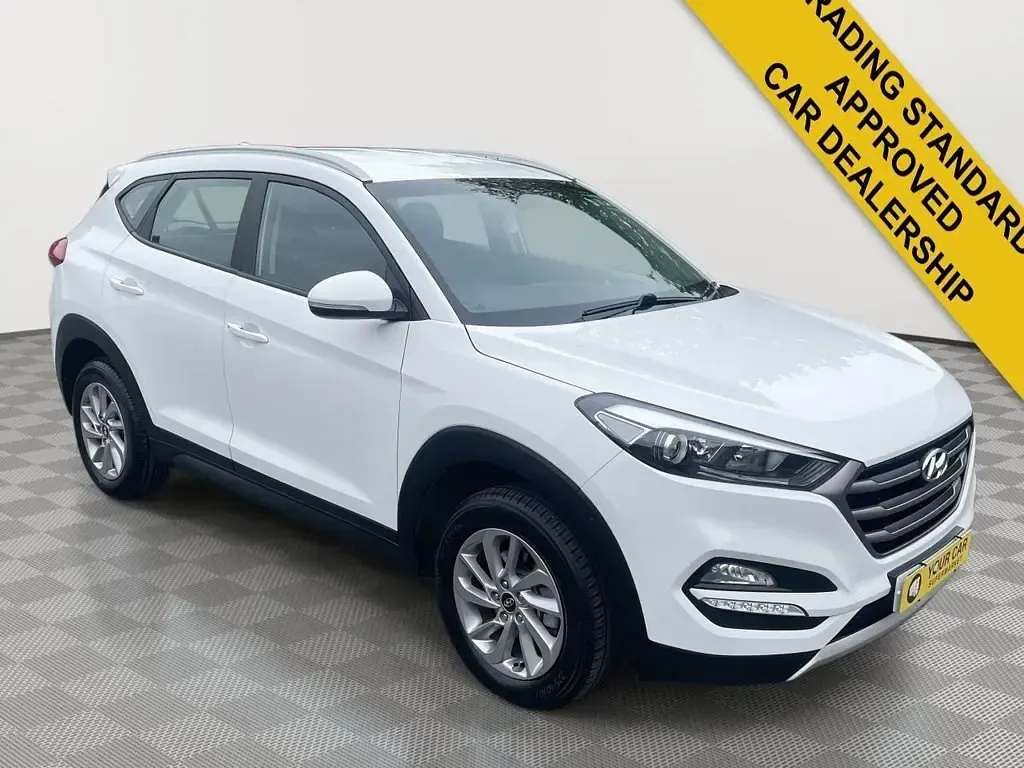 Używany Hyundai Tucson SE 177 KM (130 kW) 2018 Biały SUV