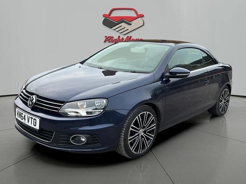Used VW Eos Exclusive 140 HP (102 kW) 2014 Blue Cabriolet