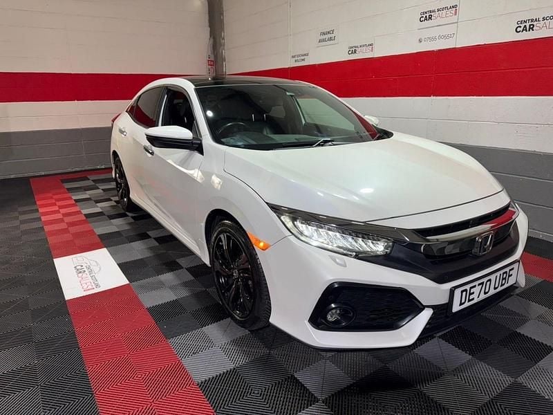White Used 2020 Honda Civic Prestige Hatchback | £17,999 (Fair price) - Image 1/4