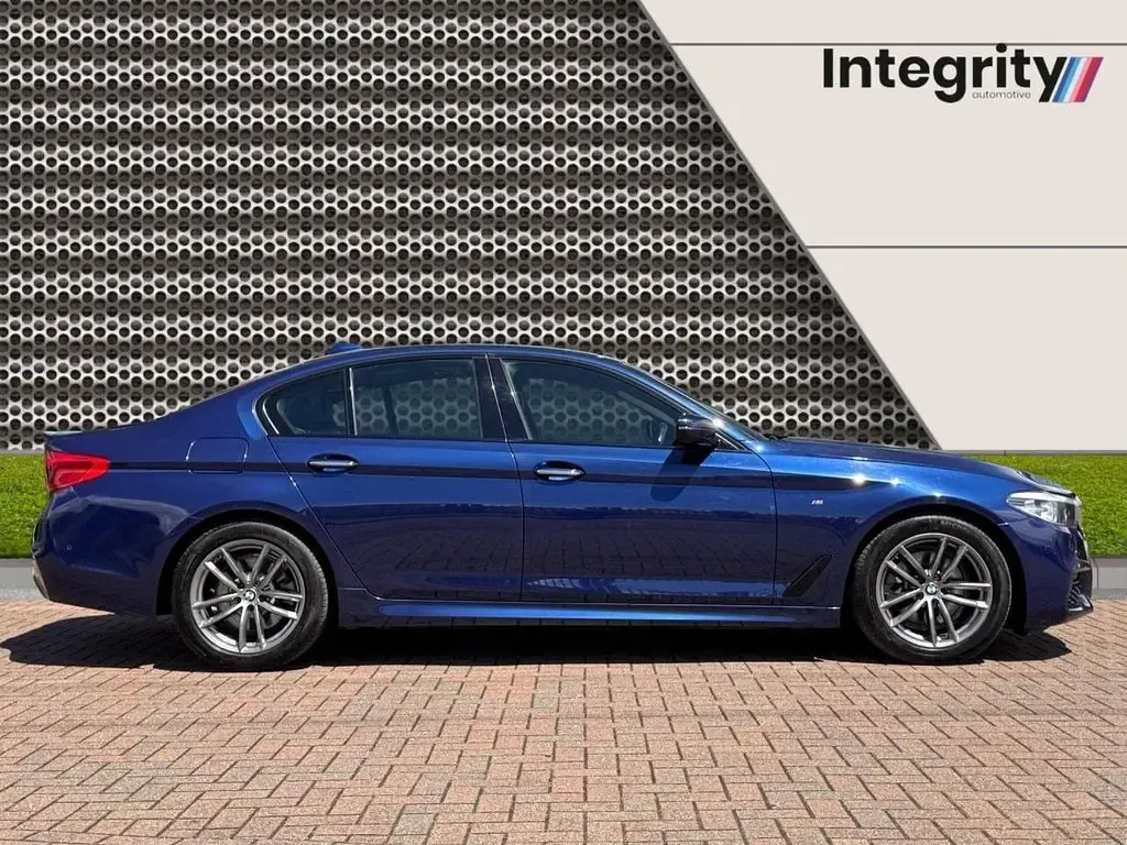 Used BMW 520 M Sport 2018 Blue Sedan