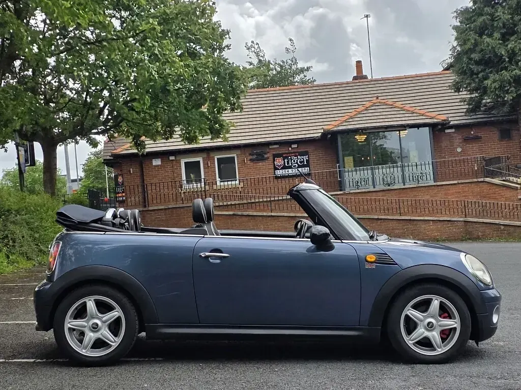 Used Mini Cooper Cabriolet 2009 Blue Cabriolet