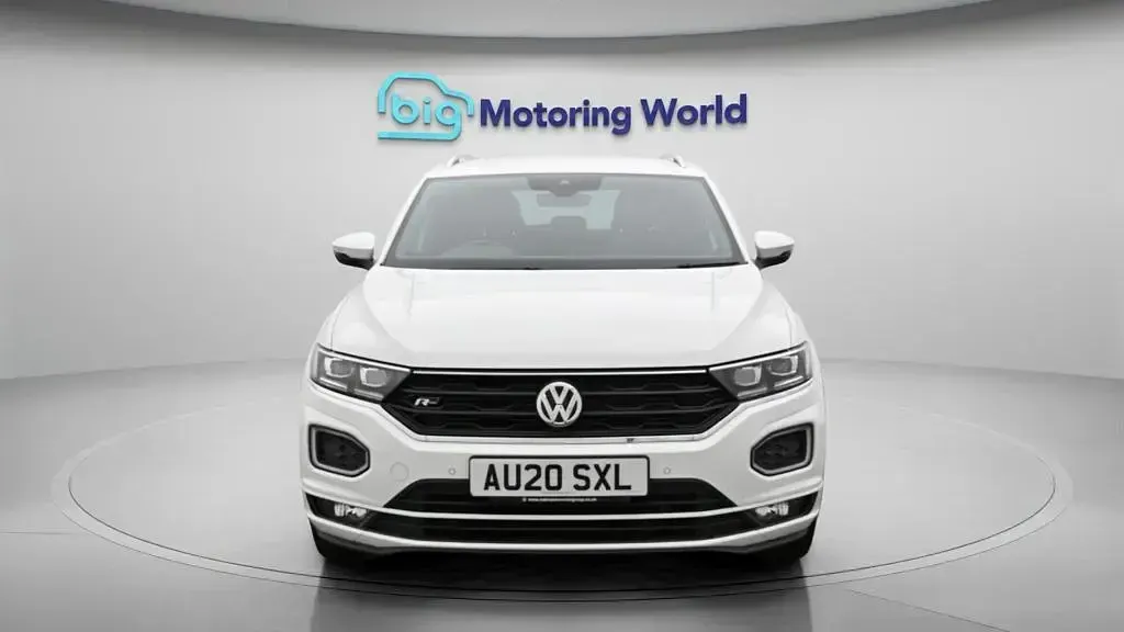 Used VW T-Roc R-line 150 HP (110 kW) 2020 White SUV