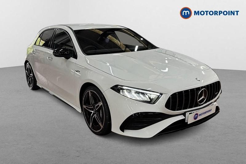 Used Mercedes A35 AMG Premium 2023 White Hatchback