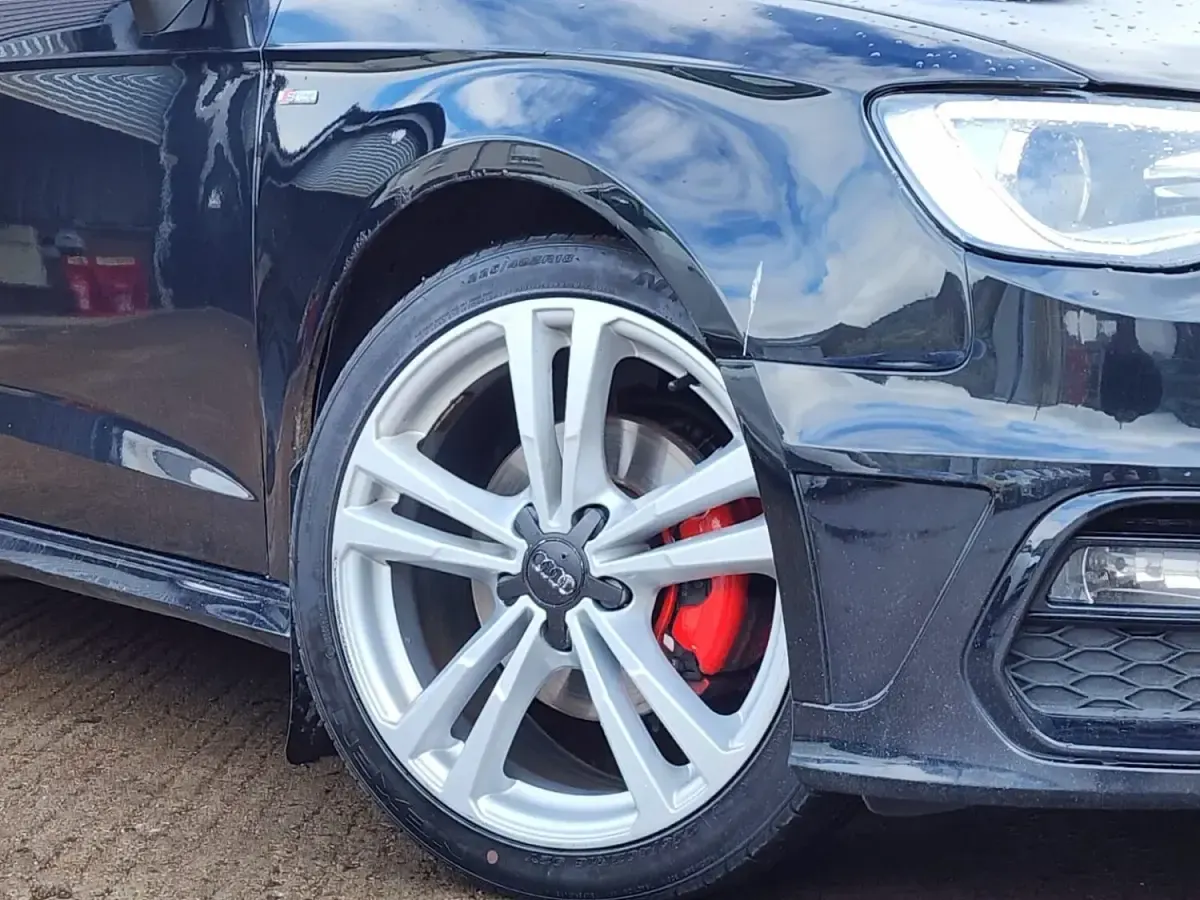Used Audi A3 S-Line 110 HP (80 kW) 2014 Black Hatchback