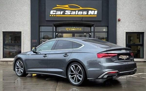 Used Audi A5 S-Line 161 HP (118 kW) 2023 Grey Hatchback