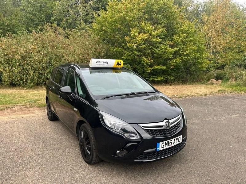 Black Used 2015 Vauxhall Zafira Tourer MPV | £4,450 (Good price) - Image 1/4