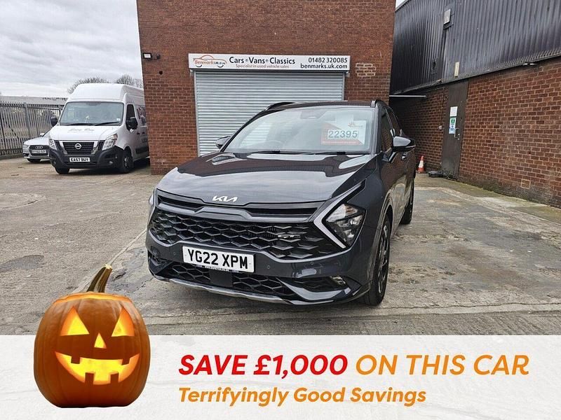 Grey Used 2022 Kia Sportage GT-Line SUV | £20,495 (Fair price) - Image 1/3