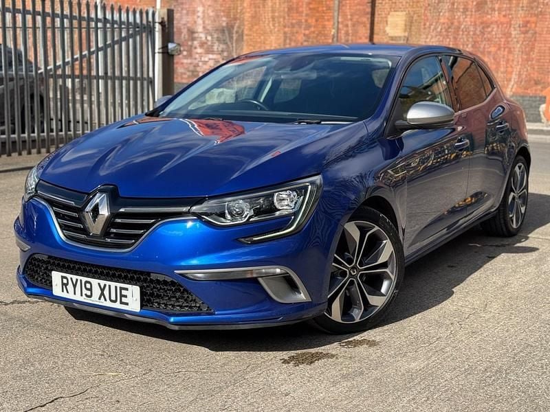 Used Renault Mégane GT Line GT-Line 115 HP (84 kW) 2019 Blue Hatchback