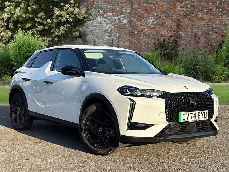 White Used 2024 DS Automobiles DS3 Crossback E-Tense Performance Line Plus SUV | £21,990 (Expensive) - Image 1/4