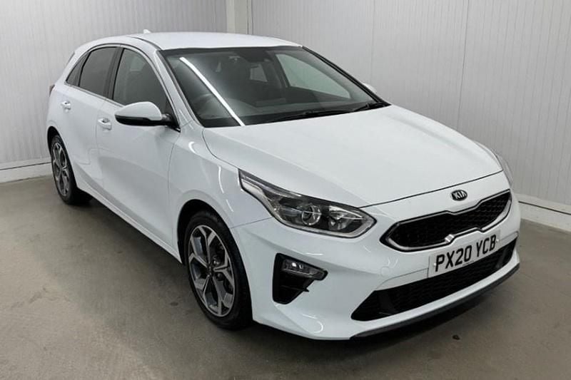 Used Kia Ceed 138 HP (101 kW) 2020 White Hatchback