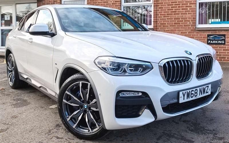 Used BMW X4 M Sport 190 HP (139 kW) 2019 White SUV