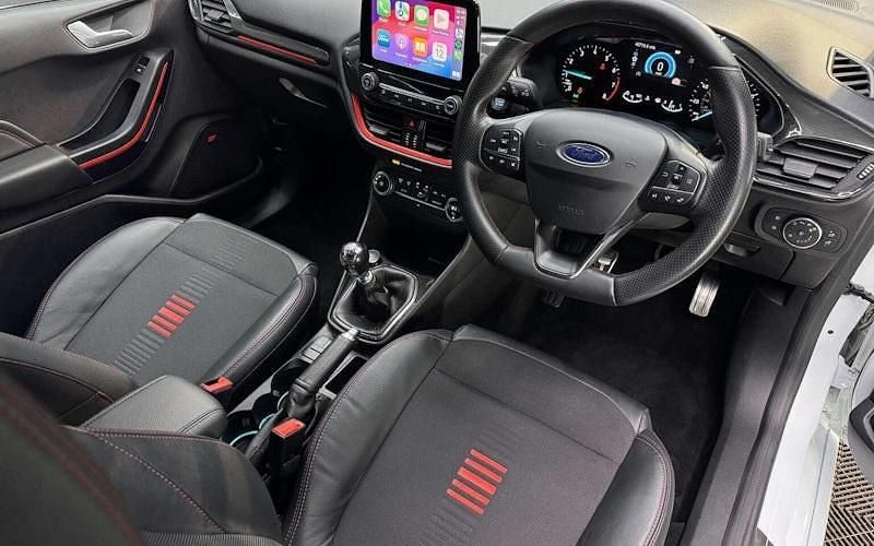 Used Ford Fiesta ST-Line X 140 HP (102 kW) 2019 White Hatchback