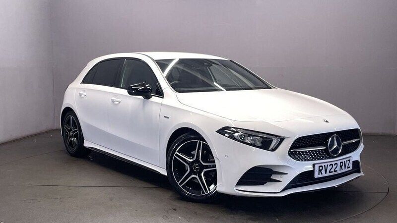White Used 2022 Mercedes A180 Executive Hatchback | £21,799 (Fair price) - Image 1/4