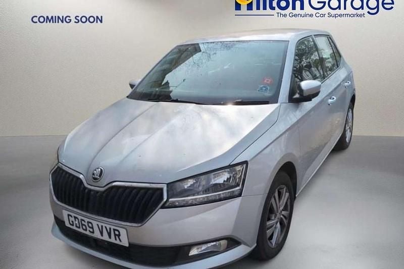 Used Skoda Fabia SE 95 HP (69 kW) 2020 Silver Hatchback
