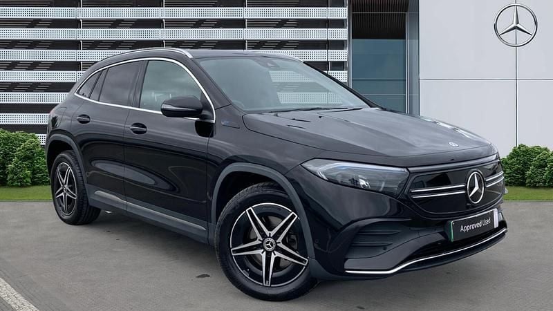 Black Used 2021 Mercedes EQA250 AMG line SUV | £22,195 (Fair price) - Image 1/3