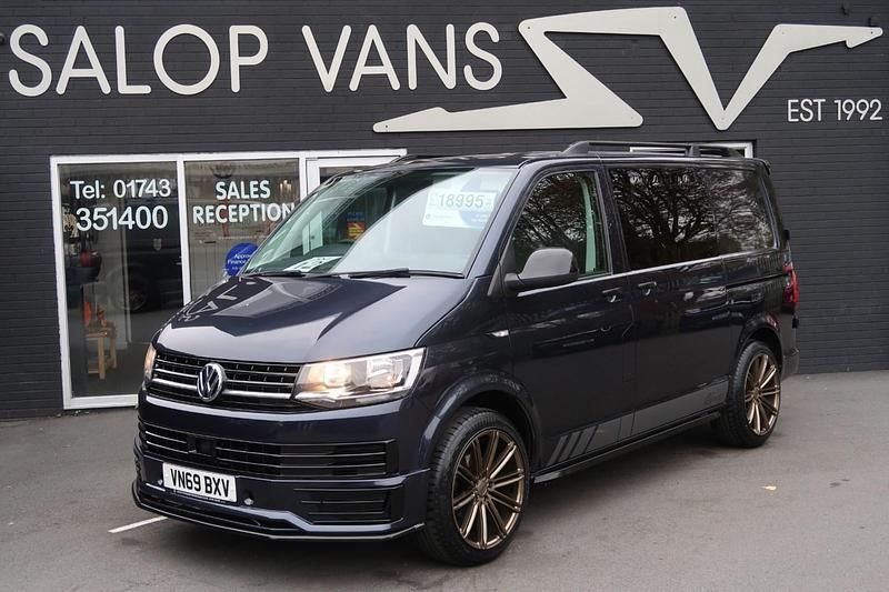 Used VW T6.1 Startline 102 HP (75 kW) 2019 Blue Van