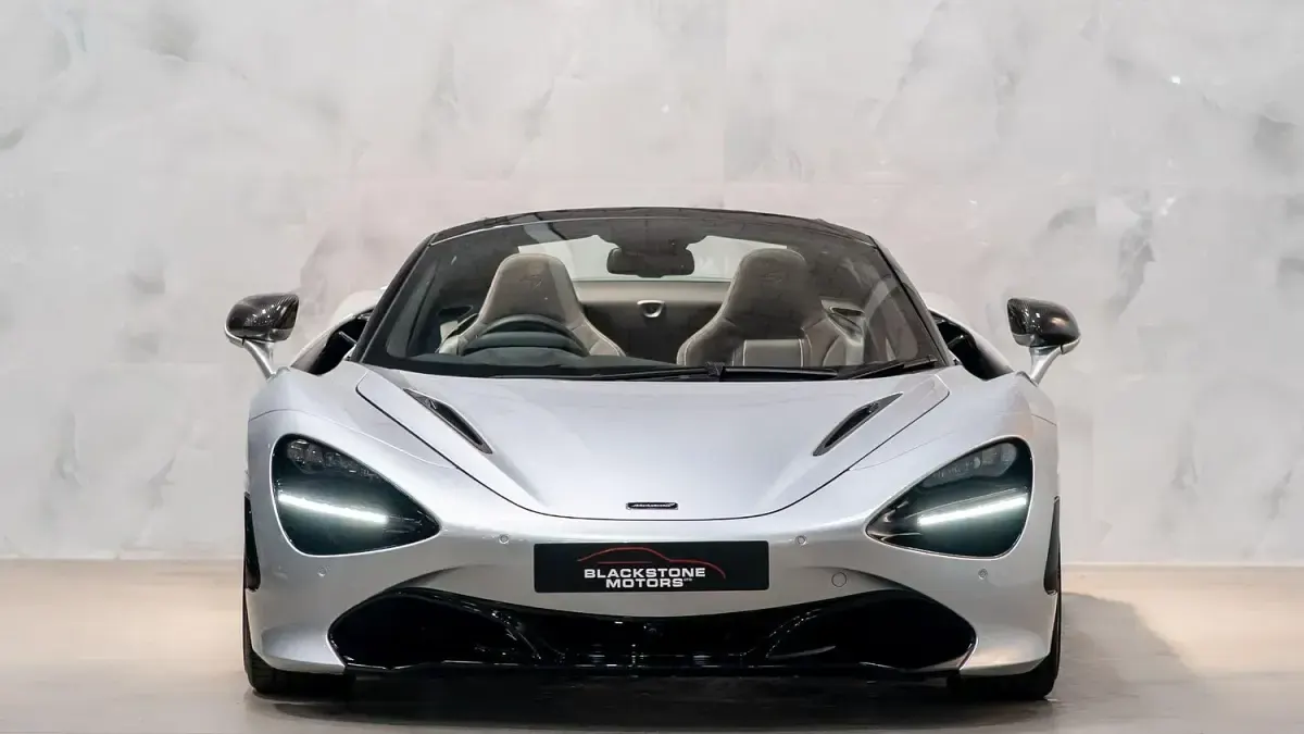 Used McLaren 720S 721 HP (530 kW) 2022 Silver Cabriolet