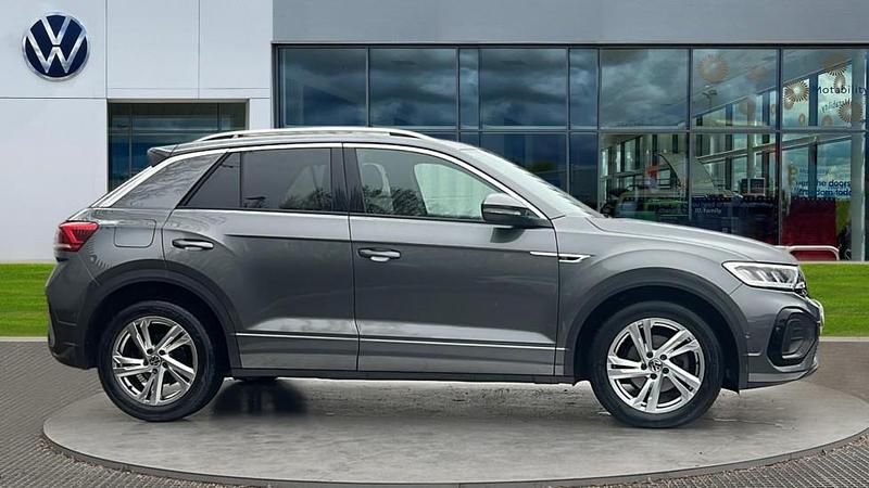 Begagnad VW T-Roc R-line 150 HK (110 kW) 2023 Grå SUV