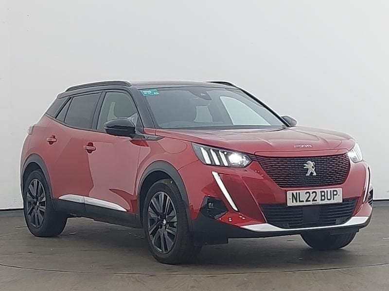 Red Used 2022 Peugeot e-2008 Premium SUV | £14,998 (A bit pricey) - Image 1/4