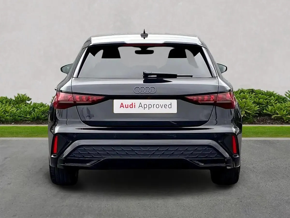 Used Audi A3 Sportback Black Edition 150 HP (110 kW) 2025 Black Hatchback