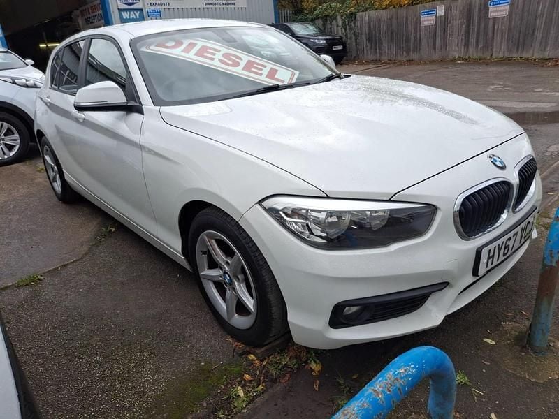 White Used 2017 BMW 116 Efficient Dynamics Hatchback | £8,695 (Fair price) - Image 1/4