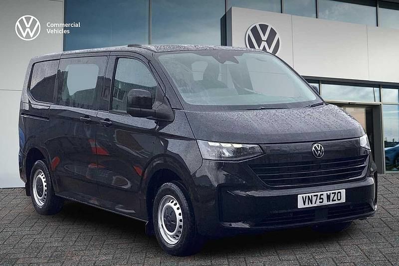 New VW Transporter Pro 2025 Midnight black metallic Van