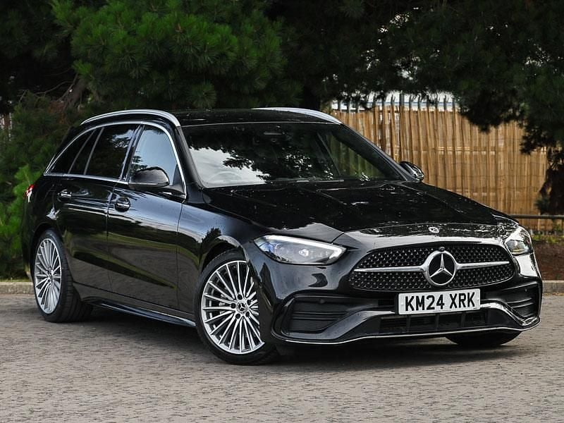 Used Mercedes C300 AMG Line Premium 258 HP (189 kW) 2024 Black Estate