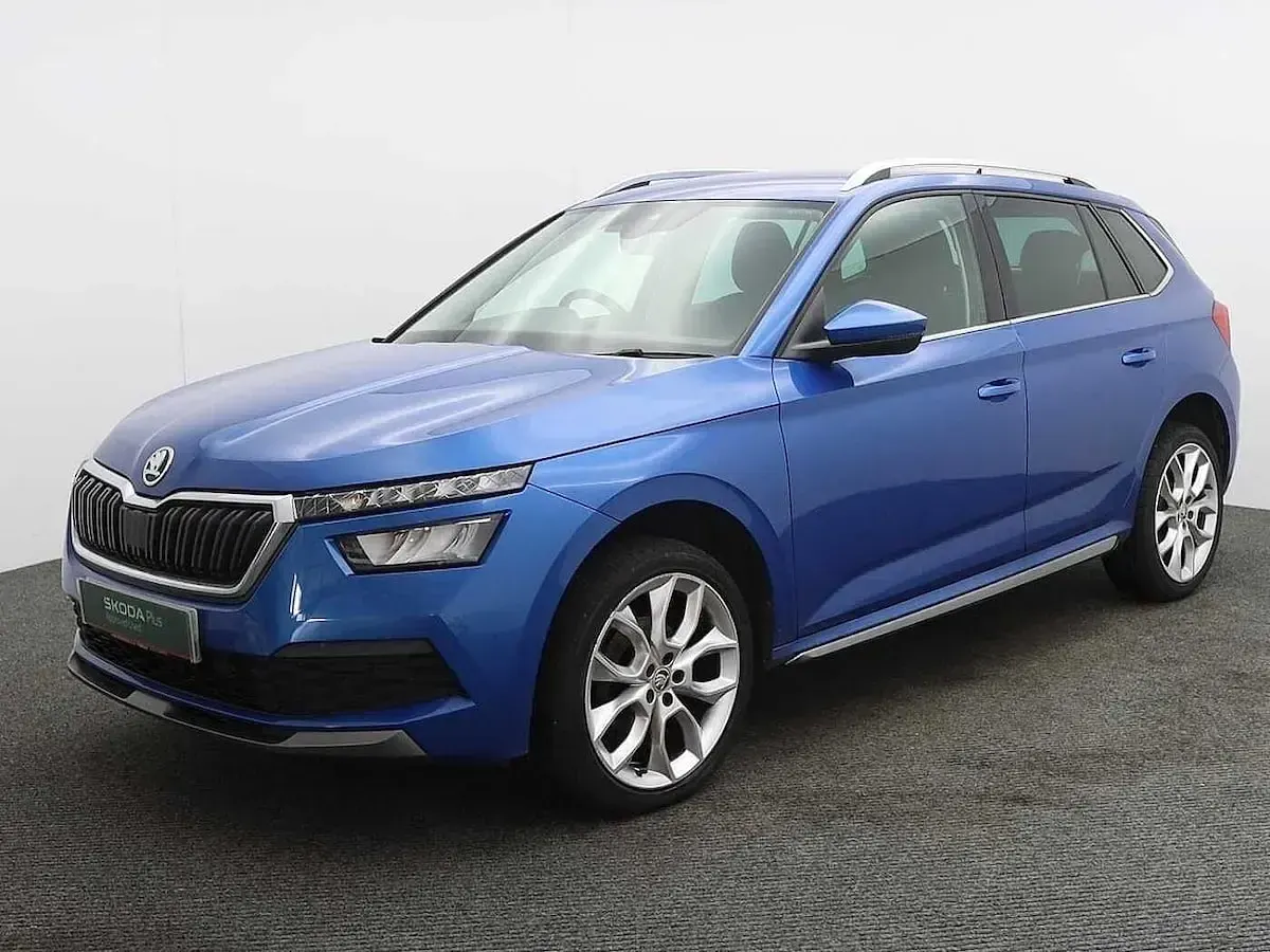 Used Skoda Kamiq SE L 147 HP (108 kW) 2020 Blue SUV