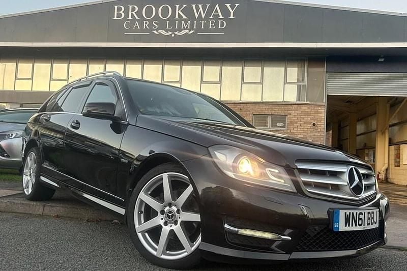 Black Used 2011 Mercedes C220 Sport Edition Estate | £3,390 (Good price) - Image 1/1
