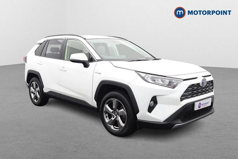 White Used 2020 Toyota RAV4 Hybrid Design SUV | £23,199 (Super price) - Image 1/4