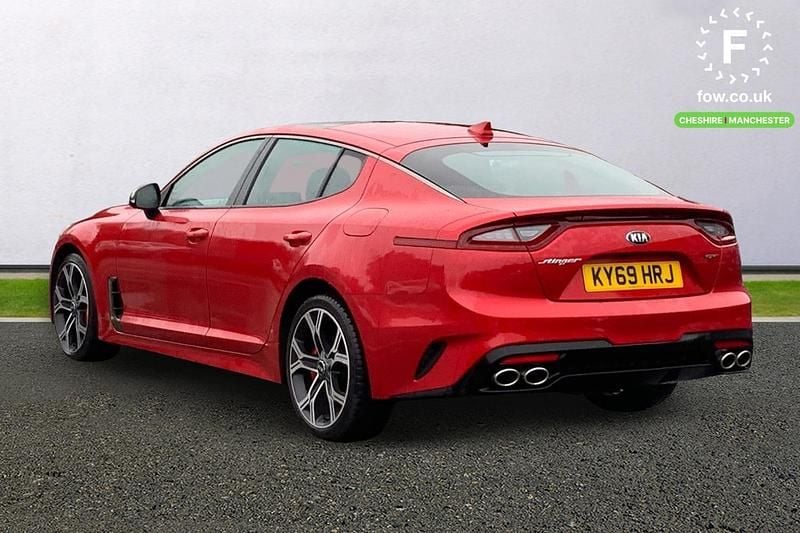 Used Kia Stinger GT 370 HP (272 kW) 2019 Red Hatchback
