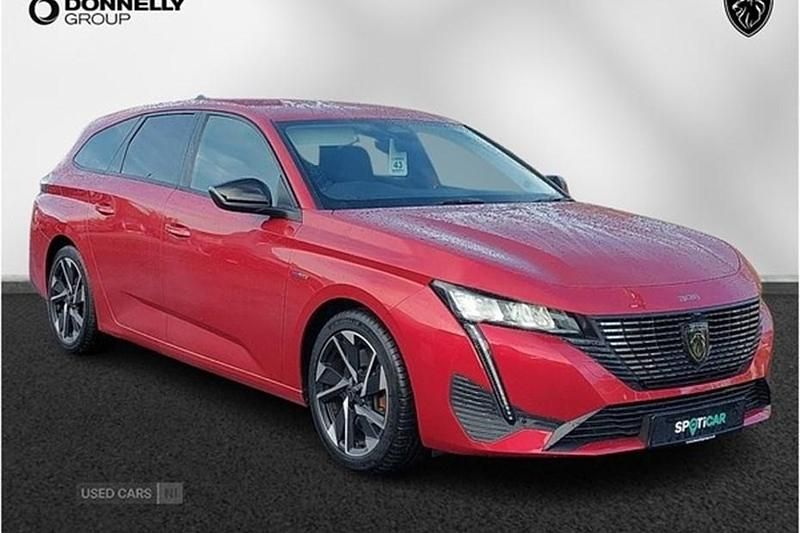 Used Peugeot 308 SW Allure Premium 178 HP (130 kW) 2022 Red Estate