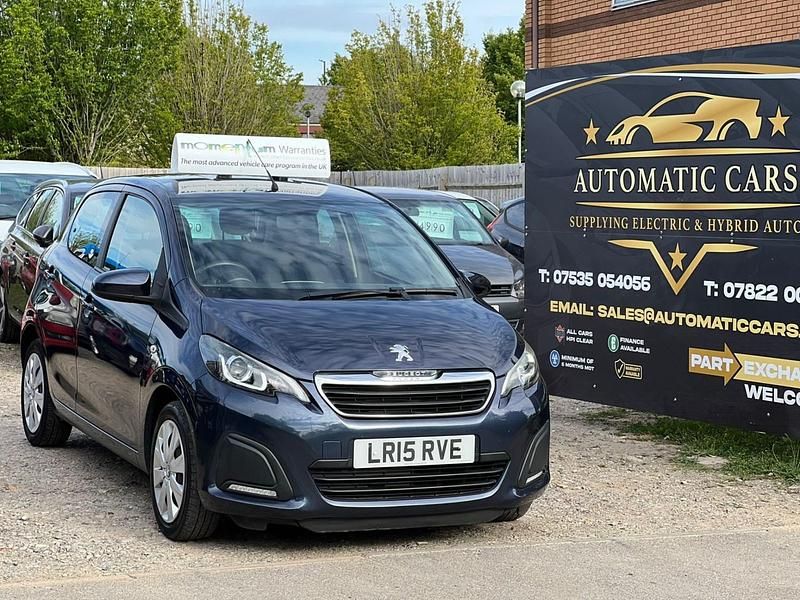 Blue Used 2015 Peugeot 108 Active Hatchback | £6,490 (Fair price) - Image 1/4