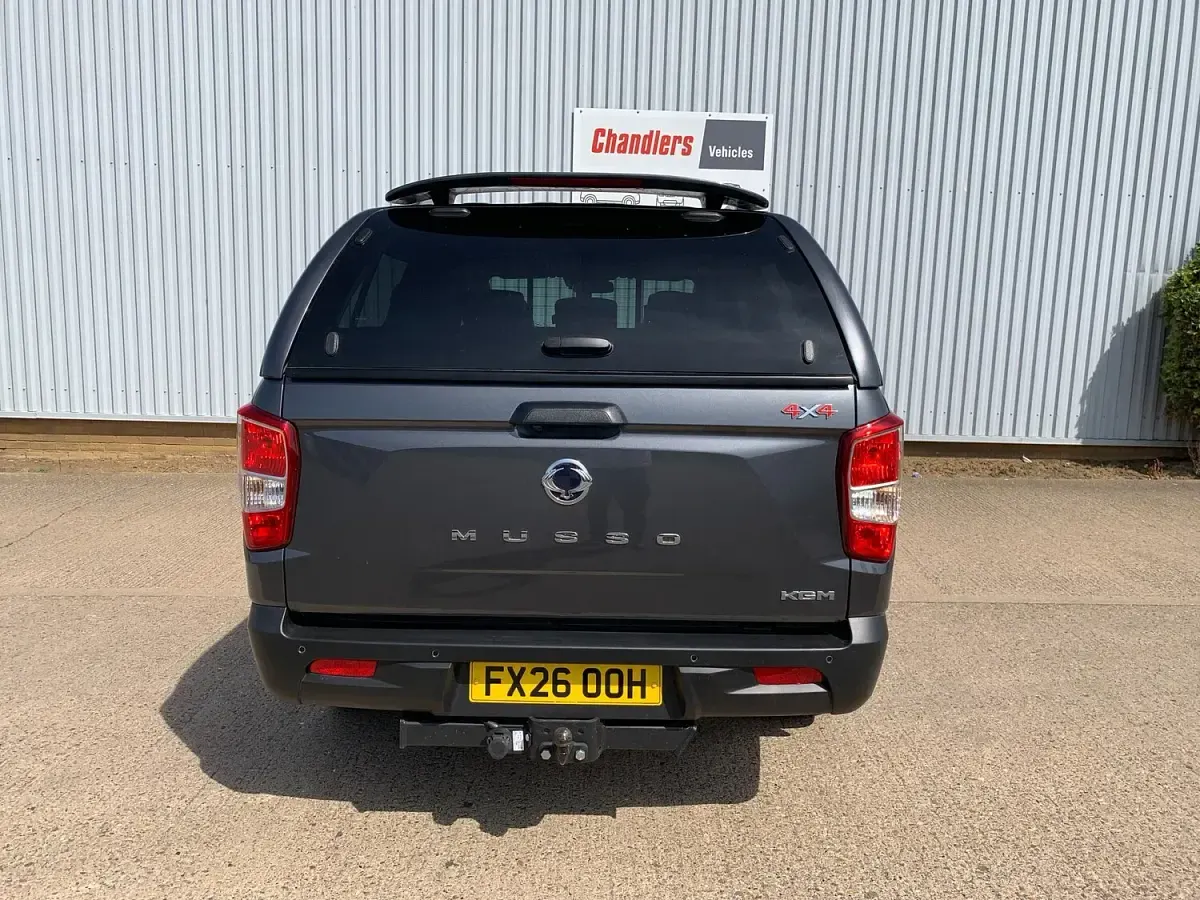 New KGM Musso 202 HP (148 kW) 2026 Grey Pickup