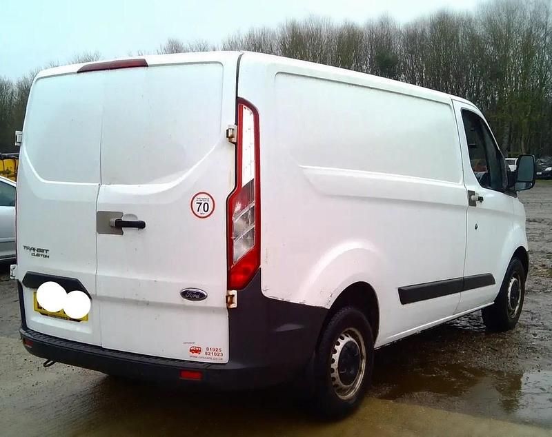Used Ford Transit Custom 100 HP (73 kW) 2013 White Van