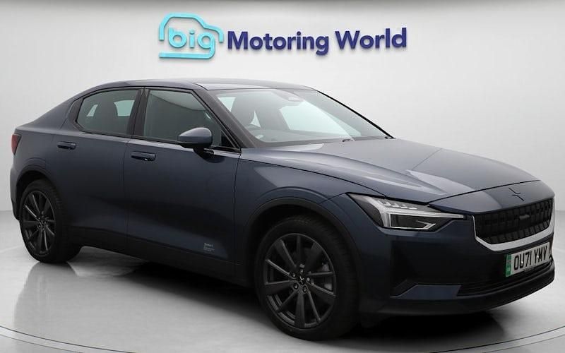 Used Polestar 2 Long Range Dual motor 300 kW (408 HP) 2021 Blue Hatchback