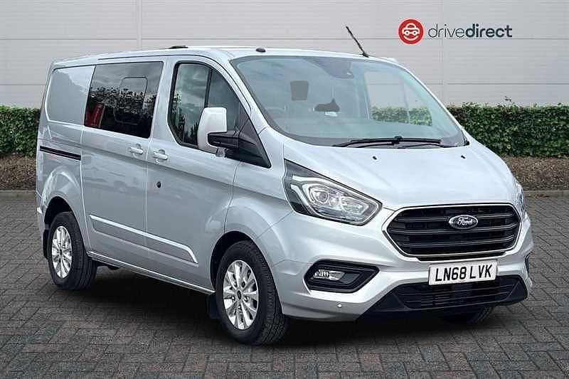 Silver Used 2018 Ford Transit Custom Limited Van | £23,382 - Image 1/4