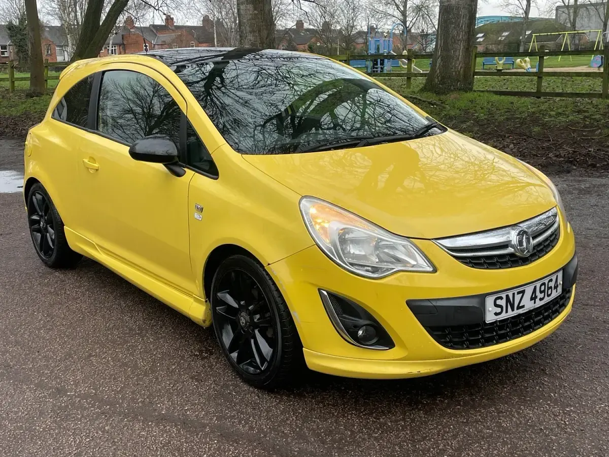 Used Vauxhall Corsa Edition 2013 Yellow Hatchback