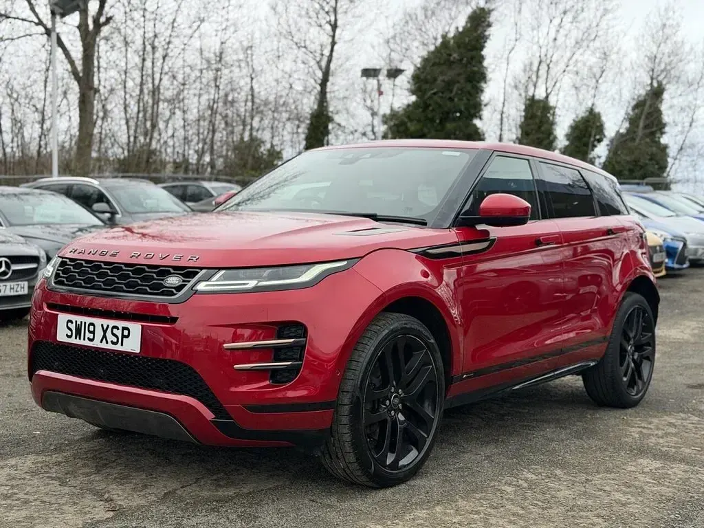 Used Land Rover Range Rover evoque SE Dynamic 180 HP (132 kW) 2019 Red SUV