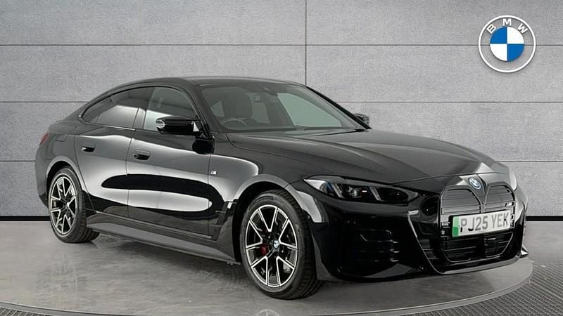Black Used 2025 BMW i4 Shadowline Sedan | £47,940 (Fair price) - Image 1/4