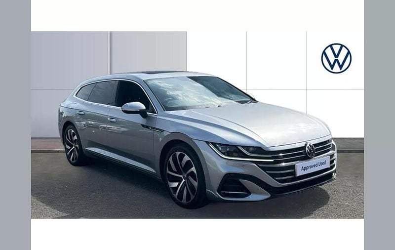 Silver Used 2023 VW Arteon R-line Estate | £25,165 (Fair price) - Image 1/4