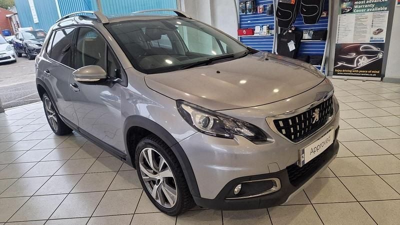 Grey Used 2018 Peugeot 2008 Allure SUV | £7,267 (Good price) - Image 1/4